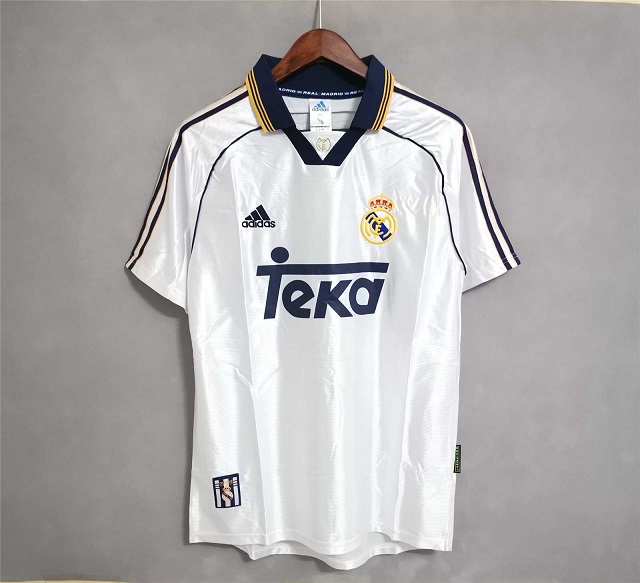 AAA Quality Real Madrid 98/00 Home Soccer Jersey